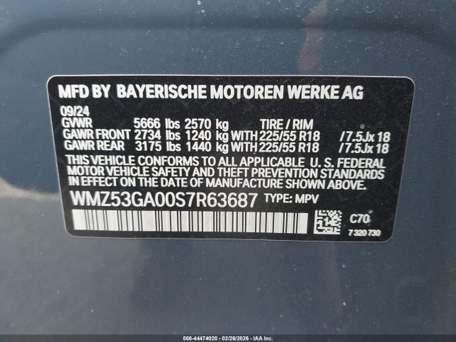 WMZ53GA00S7R63687 Mini Se Countryman Se All4