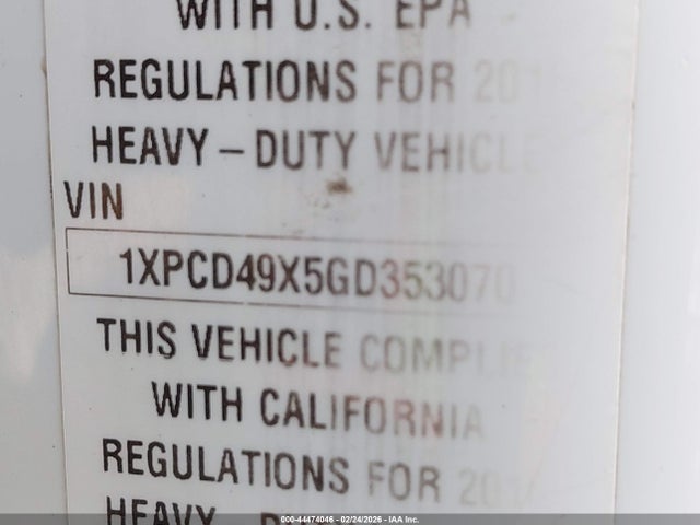Peterbilt 567 2016 1XPCD49X5GD353070 Image 8