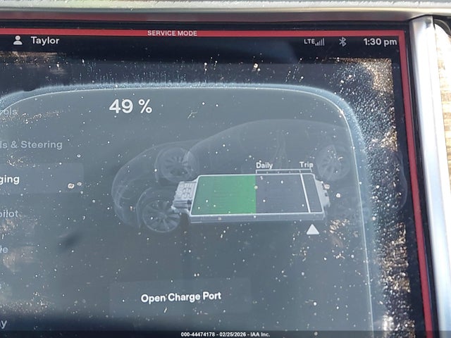 2016 Tesla Model S 60d/70d/75d/85d/90d მანქანა იყიდება აუქციონზე, vin: 5YJSA1E2XGF133530, აუქციონის ნომერი: 44474178