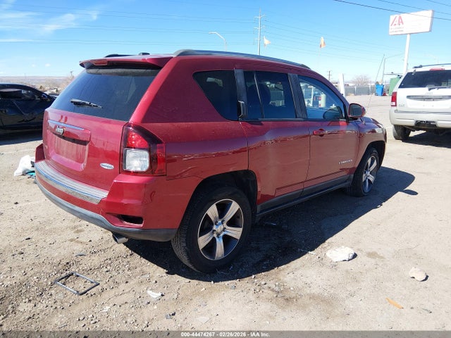 2017 Jeep Compass High Altitude Fwd მანქანა იყიდება აუქციონზე, vin: 1C4NJCEB9HD211118, აუქციონის ნომერი: 44474267