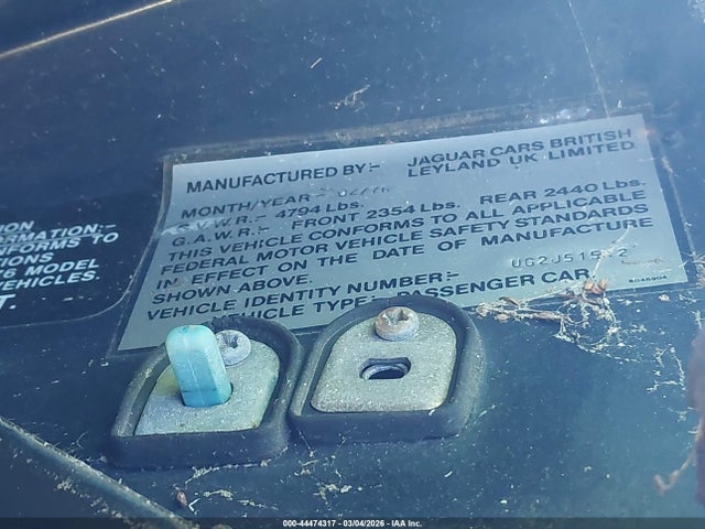1976 JAGUAR XJ6 UG2J51512 Photo 8