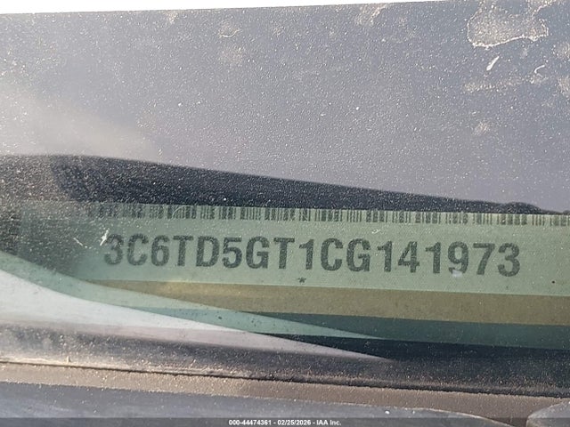44474361 :رقم المزاد ، 3C6TD5GT1CG141973 vin ، 2012 Ram 2500 Laramie Longhorn/limited Edition مزاد بيع