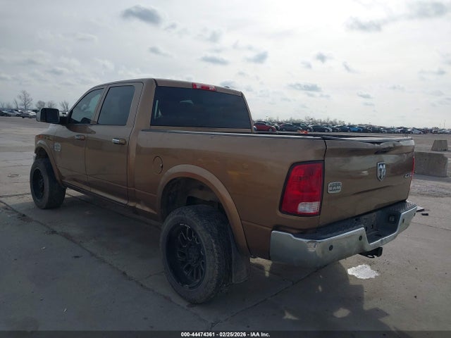 44474361 :رقم المزاد ، 3C6TD5GT1CG141973 vin ، 2012 Ram 2500 Laramie Longhorn/limited Edition مزاد بيع