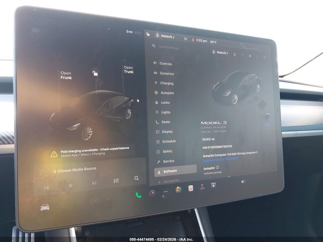 44474495 :رقم المزاد ، 5YJ3E1EB8KF365335 vin ، 2019 Tesla Model 3 Long Range/performance مزاد بيع