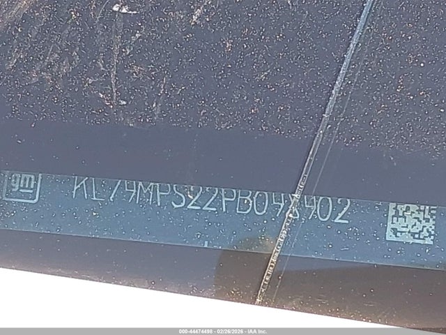 KL79MPS22PB098902 Chevrolet Trailblazer Fwd Lt