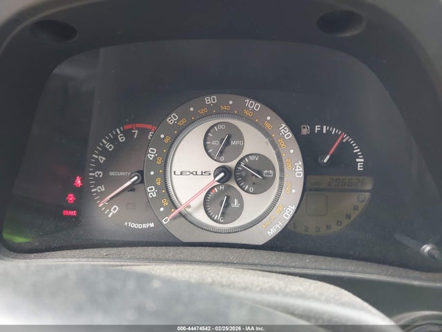 Aukcja sprzedaży 2001 Lexus Is 300, vin: JTHBD182910015234, numer aukcji: 44474542