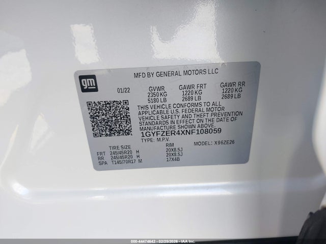2022 CADILLAC XT4 1GYFZER4XNF108059 Photo 8