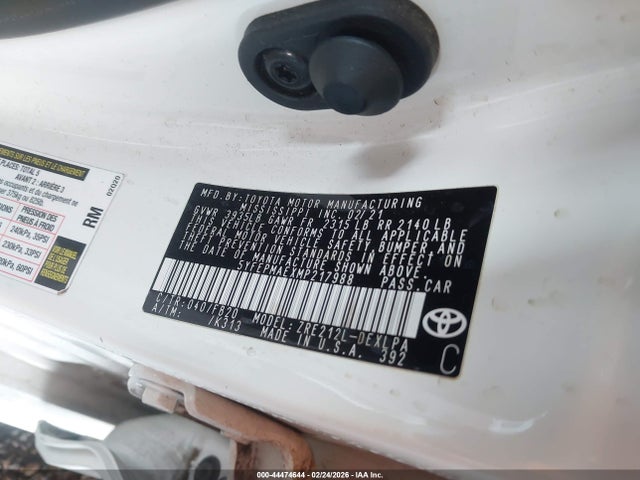 Toyota COROLLA LE 2021 5YFEPMAEXMP217988 Image 9