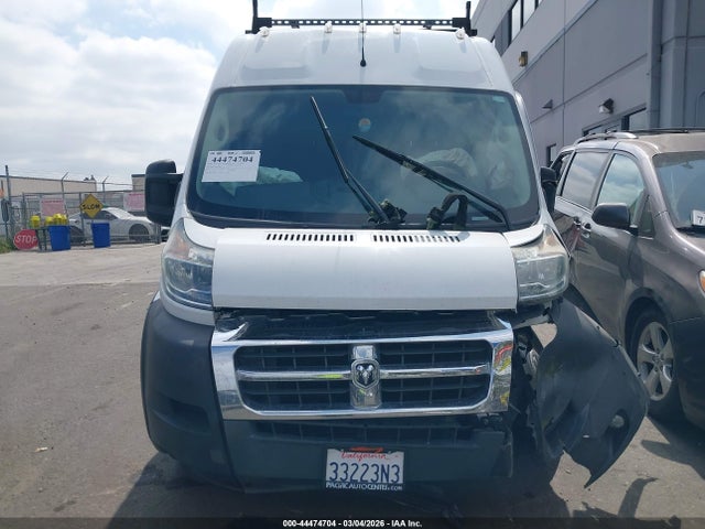 Aukcja sprzedaży 2018 Ram Promaster 1500 High Roof 136 Wb, vin: 3C6TRVBG5JE158103, numer aukcji: 44474704