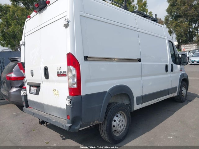 Aukcja sprzedaży 2018 Ram Promaster 1500 High Roof 136 Wb, vin: 3C6TRVBG5JE158103, numer aukcji: 44474704