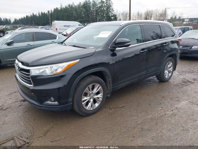 Toyota Highlander Limited V6 2015 5TDDKRFH9FS161790 Image 2