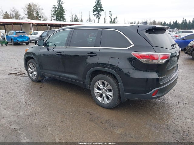 Toyota Highlander Limited V6 2015 5TDDKRFH9FS161790 Image 3