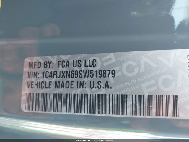 1C4RJXN69SW519879 Jeep Wrangler 4xe Willys 4xe