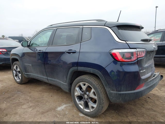 2020 Jeep Compass Limited 4x4 მანქანა იყიდება აუქციონზე, vin: 3C4NJDCB0LT132500, აუქციონის ნომერი: 44474926