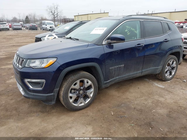 2020 Jeep Compass Limited 4x4 მანქანა იყიდება აუქციონზე, vin: 3C4NJDCB0LT132500, აუქციონის ნომერი: 44474926