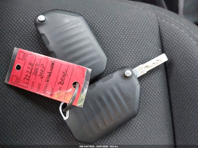 2022 Jeep Gladiator Sport 4x4 მანქანა იყიდება აუქციონზე, vin: 1C6HJTAG7NL172228, აუქციონის ნომერი: 44474929