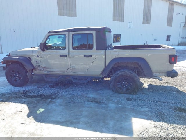 2022 Jeep Gladiator Sport 4x4 მანქანა იყიდება აუქციონზე, vin: 1C6HJTAG7NL172228, აუქციონის ნომერი: 44474929