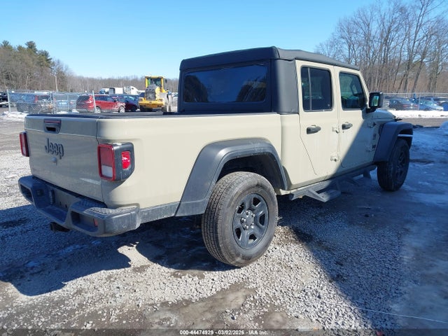 2022 Jeep Gladiator Sport 4x4 მანქანა იყიდება აუქციონზე, vin: 1C6HJTAG7NL172228, აუქციონის ნომერი: 44474929