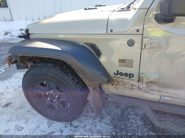 2022 Jeep Gladiator Sport 4x4 მანქანა იყიდება აუქციონზე, vin: 1C6HJTAG7NL172228, აუქციონის ნომერი: 44474929