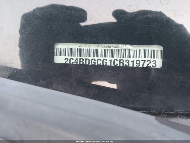 Aukcja sprzedaży 2012 Dodge Grand Caravan Sxt, vin: 2C4RDGCG1CR319723, numer aukcji: 44474955