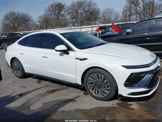 44474958 :رقم المزاد ، KMHL34JJ0SA122773 vin ، 2025 Hyundai Sonata Hybrid Sel مزاد بيع