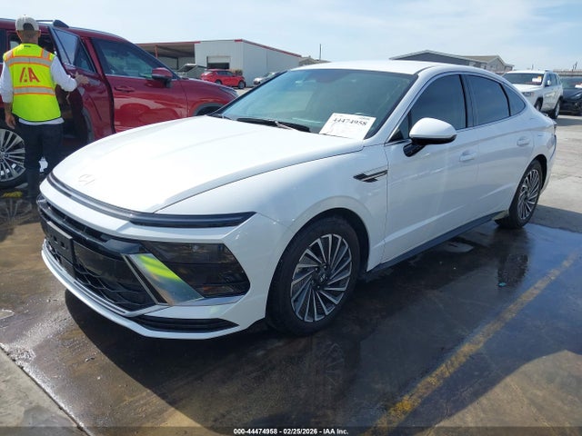 44474958 :رقم المزاد ، KMHL34JJ0SA122773 vin ، 2025 Hyundai Sonata Hybrid Sel مزاد بيع