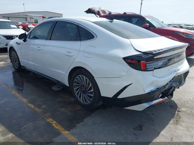 44474958 :رقم المزاد ، KMHL34JJ0SA122773 vin ، 2025 Hyundai Sonata Hybrid Sel مزاد بيع