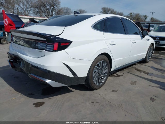 44474958 :رقم المزاد ، KMHL34JJ0SA122773 vin ، 2025 Hyundai Sonata Hybrid Sel مزاد بيع
