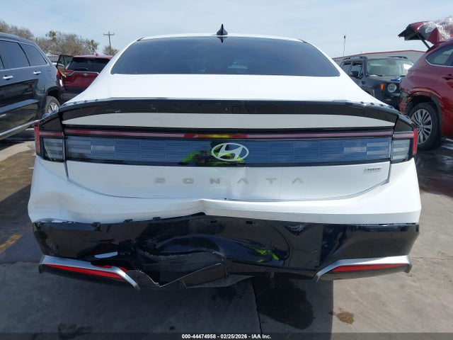 44474958 :رقم المزاد ، KMHL34JJ0SA122773 vin ، 2025 Hyundai Sonata Hybrid Sel مزاد بيع