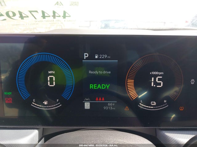 44474958 :رقم المزاد ، KMHL34JJ0SA122773 vin ، 2025 Hyundai Sonata Hybrid Sel مزاد بيع