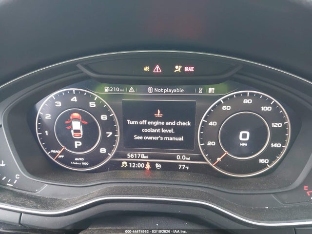 2019 Audi A5 45 Premium მანქანა იყიდება აუქციონზე, vin: WAUFNCF58KA071215, აუქციონის ნომერი: 44474962