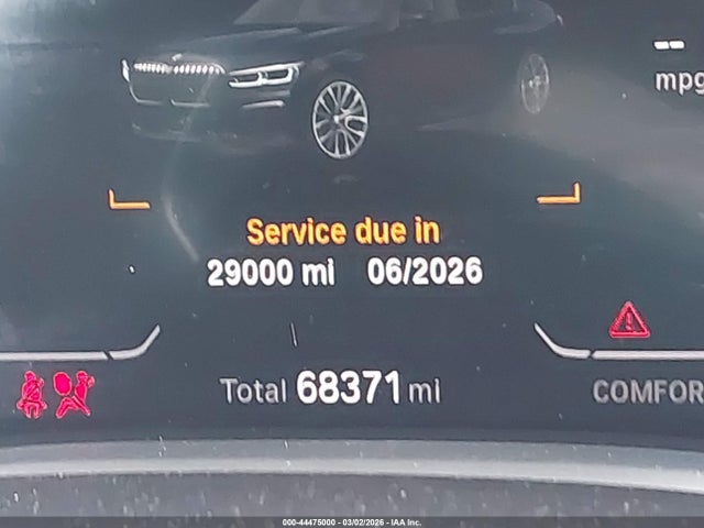 44475000 :رقم المزاد ، WBA7T4C08NCH98178 vin ، 2022 Bmw 740 I Xdrive مزاد بيع