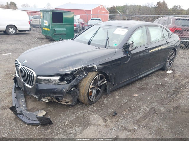44475000 :رقم المزاد ، WBA7T4C08NCH98178 vin ، 2022 Bmw 740 I Xdrive مزاد بيع