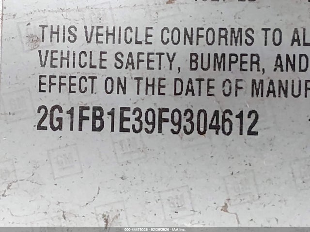 2015 CHEVROLET CAMARO 2G1FB1E39F9304612 Photo 8