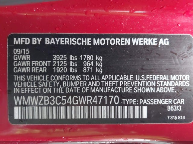 2016 MINI COUNTRYMAN WMWZB3C54GWR47170 Photo 8