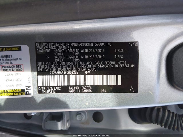 2023 LEXUS RX 350 2T2BAMBA1PC004265 Photo 8