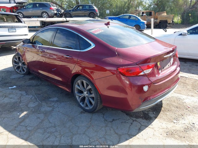Продажа на аукционе авто 2016 Chrysler 200 C, vin: 1C3CCCCB6GN147623, номер лота: 44475414
