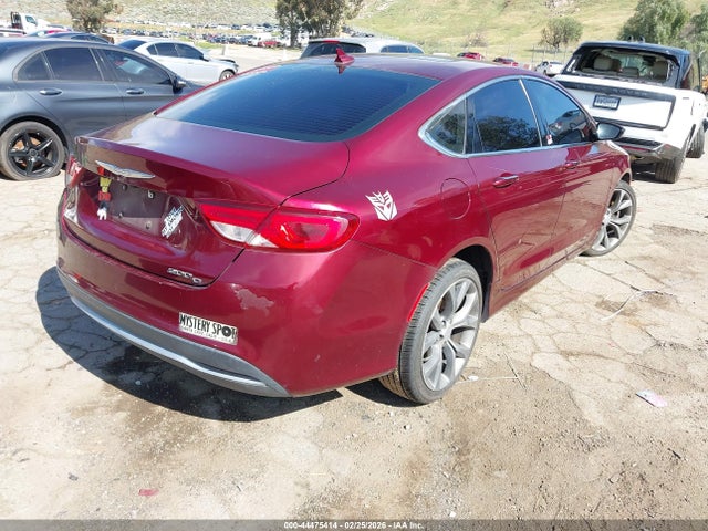 Продажа на аукционе авто 2016 Chrysler 200 C, vin: 1C3CCCCB6GN147623, номер лота: 44475414