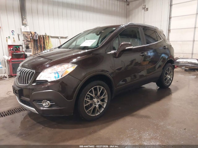 44475452 :رقم المزاد ، KL4CJ2SM2GB655033 vin ، 2016 Buick Encore Sport Touring مزاد بيع