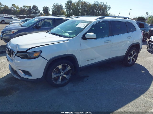 1C4PJLDB0KD434035 Jeep Cherokee Limited Fwd
