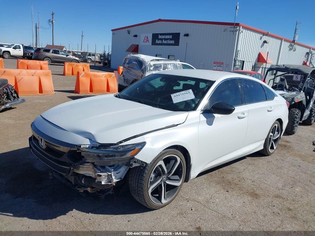 44475565 :رقم المزاد ، 1HGCV1F37MA065290 vin ، 2021 Honda Accord Sport مزاد بيع