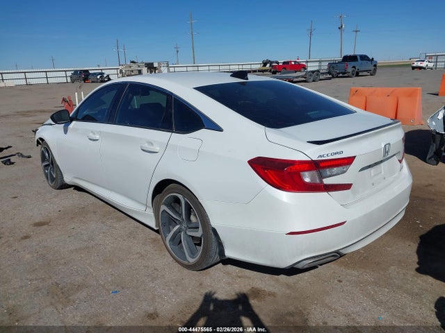 44475565 :رقم المزاد ، 1HGCV1F37MA065290 vin ، 2021 Honda Accord Sport مزاد بيع