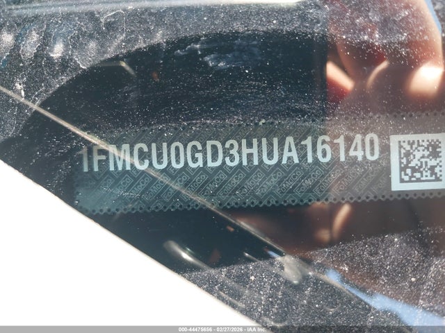 Aukcja sprzedaży 2017 Ford Escape Se, vin: 1FMCU0GD3HUA16140, numer aukcji: 44475656