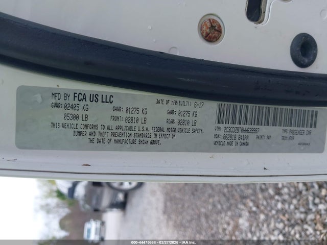 2017 DODGE CHALLENGER 2C3CDZBT0HH639987 Photo 8