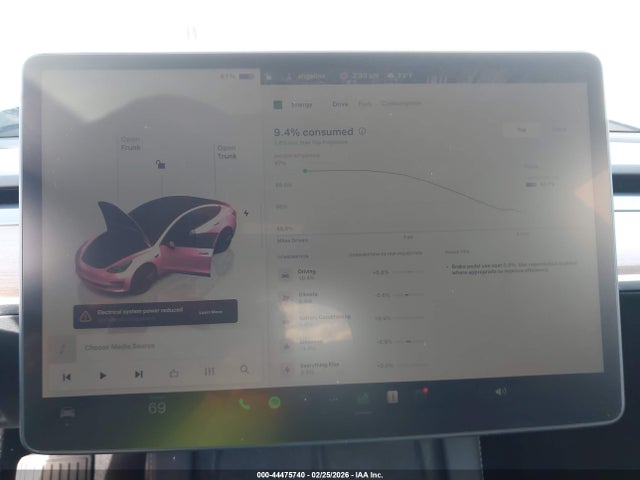 Aukcja sprzedaży 2022 Tesla Model 3 Long Range Dual Motor All-wheel Drive, vin: 5YJ3E1EB3NF307797, numer aukcji: 44475740
