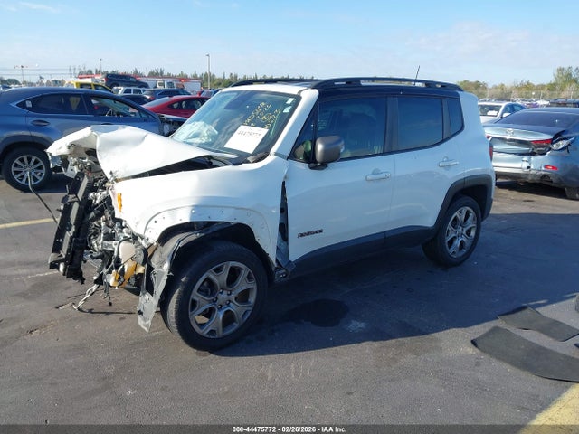 2020 Jeep Renegade Limited 4x4 მანქანა იყიდება აუქციონზე, vin: ZACNJBD1XLPL89145, აუქციონის ნომერი: 44475772