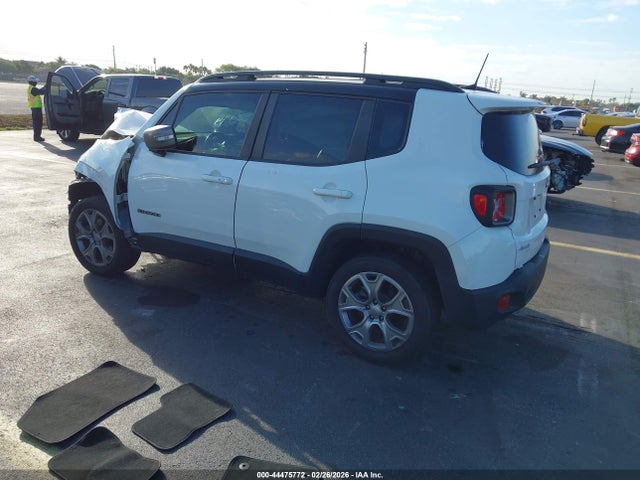 2020 Jeep Renegade Limited 4x4 მანქანა იყიდება აუქციონზე, vin: ZACNJBD1XLPL89145, აუქციონის ნომერი: 44475772