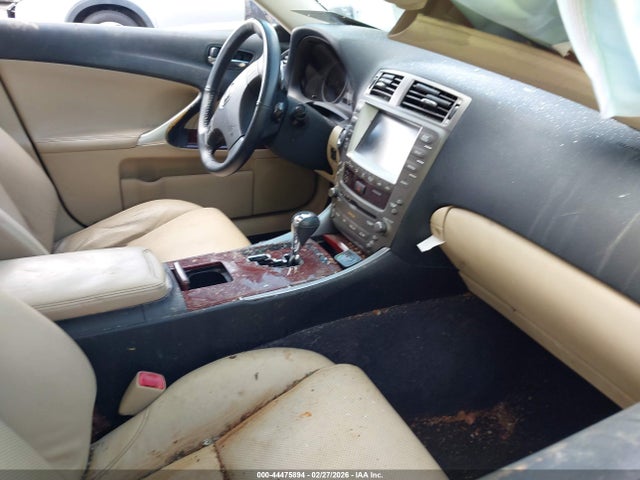 44475894 :رقم المزاد ، JTHBK262285060303 vin ، 2008 Lexus Is 250 مزاد بيع
