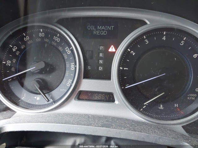 44475894 :رقم المزاد ، JTHBK262285060303 vin ، 2008 Lexus Is 250 مزاد بيع