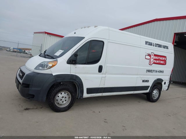 Продаж на аукціоні авто 2019 Ram Promaster 2500 High Roof 159 Wb, vin: 3C6TRVDG5KE544423, номер лоту: 44475907